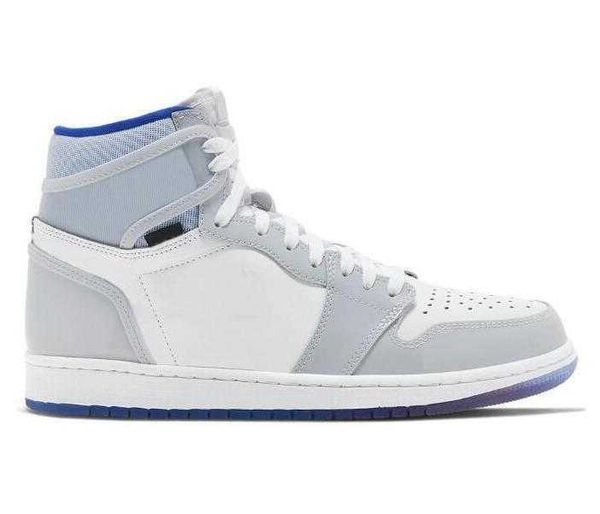 

shoes 1 high zoom r2t racer blue basketball men women 1s zoom white greynndn