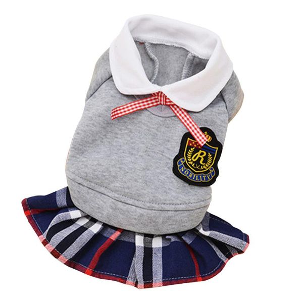 

dog apparel comfortable stripe party chihuahua puppy fashion pos dress gift cotton blend cute soft warm school