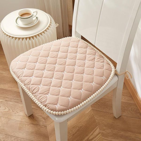 

thickened cushion household bandage antiskid chair cushion simple modern four seasons available solid color removable washable c