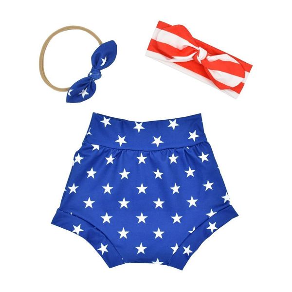 

a979 europe fashion summer baby pp pants headband set cool babies knot bunny ear headbands shorts 3pcs/set, Slivery;white