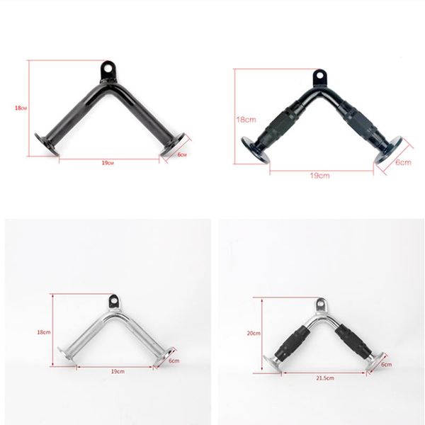 

home gym fitness cable machines attachment bodybuilding rowing muscle strength training v-handle biceps triceps blaster t-bar