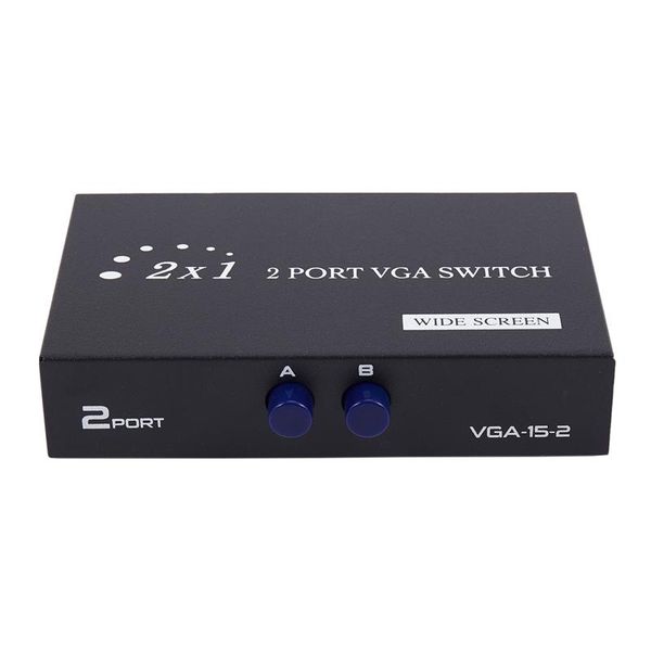 

smart power plugs 1920x1440 vga switch 2-in-1-out 2 port sharing switcher splitter box for computer keyboard mouse monitor adapter