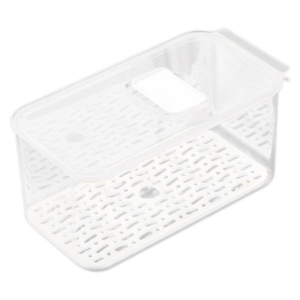 

storage bottles & jars refrigerator food containers with lids kitchen seal tank plastic separate vegetable fruit fresh box