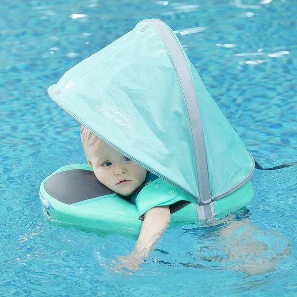 

life vest & buoy mambobaby baby floater kids swim float non inflatable swimming ring floats trainer pools water fun toys for 1-3 years
