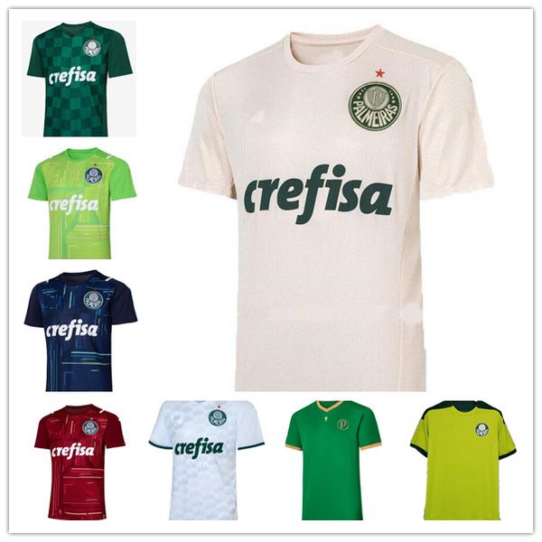 

2021 2022 palmeiras soccer jersey home away breno lopes felipe melo .adriano football shirts rony ramires g.veron gomez uniforms camisa de, Black;yellow