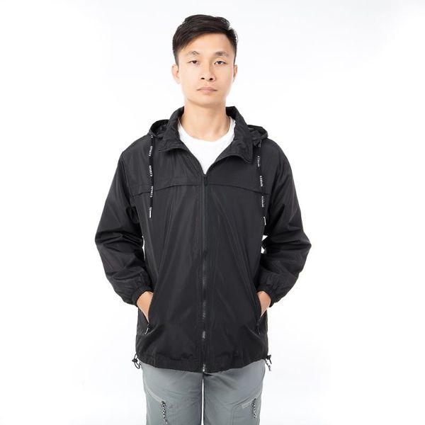 

men's jackets plus size 8xl 7xl spring autumn basic jacket men women casual solid windbreaker zipper thin hooded coat outwear male, Black;brown