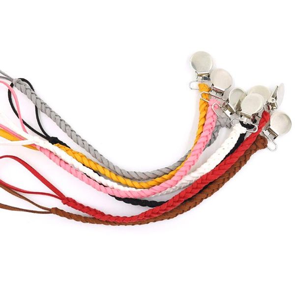 

pacifiers# pacifier clips chain dummy clip holder nipple soother for infant baby feeding 1pcs