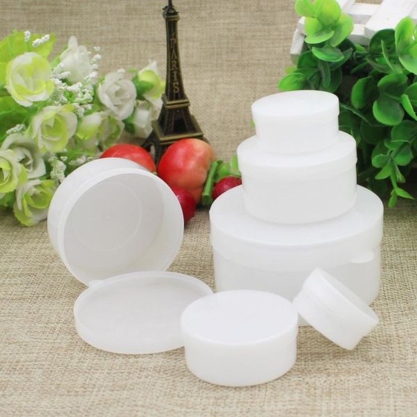 

200pcs/lot 5g 10g empty cream jar cosmetic container sample trave display case makeup packaging mini plastic bottle small tins