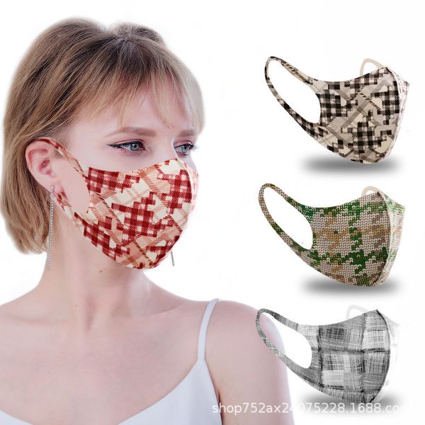 

stamping printing fashionable men's and women's masks