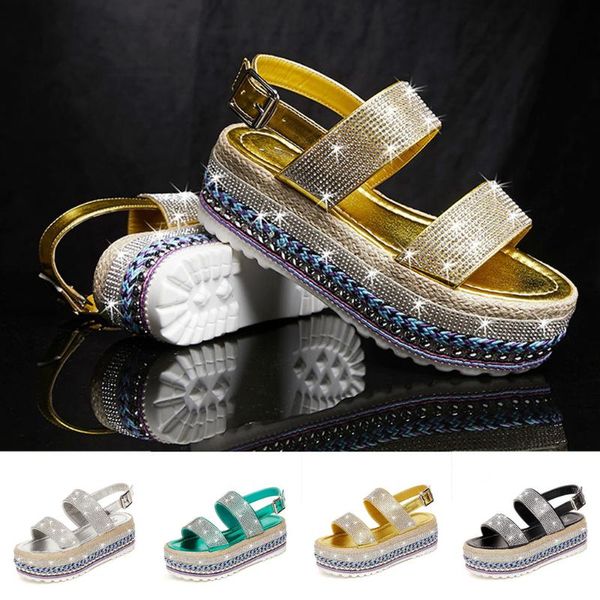 

dress shoes womail sandals women's fashion open toe flat flip buckle strap casual roman zapatosÂ deÂ mujerÂ calzado m26, Black