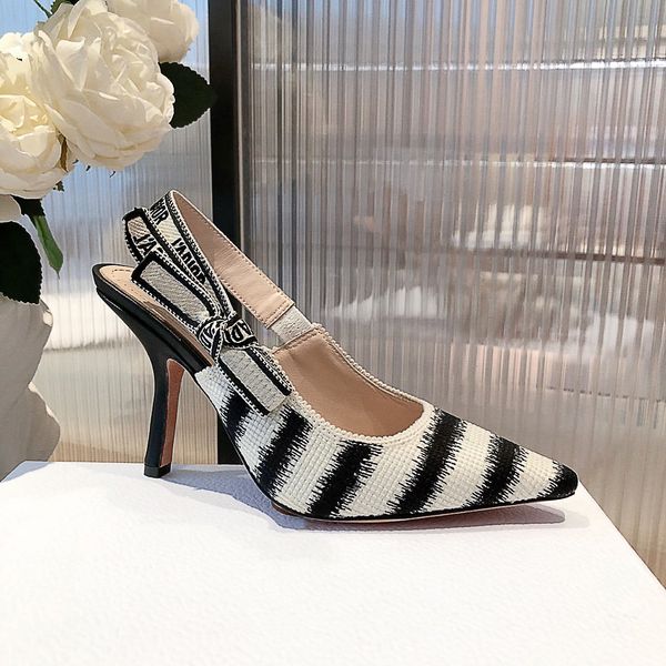 

sandals women slides womens scuffs slipper luxurys designers shoes high heels true leather lady paris summer beach pumps size 34-42, Black