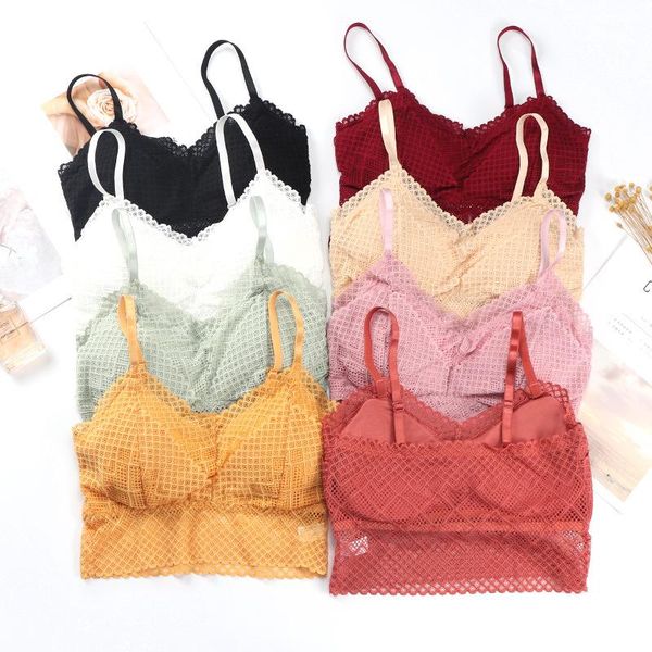 

padded bras women wireless underwear push up fitness training sports bra gym active wear running vest streetwear leisure, White;black