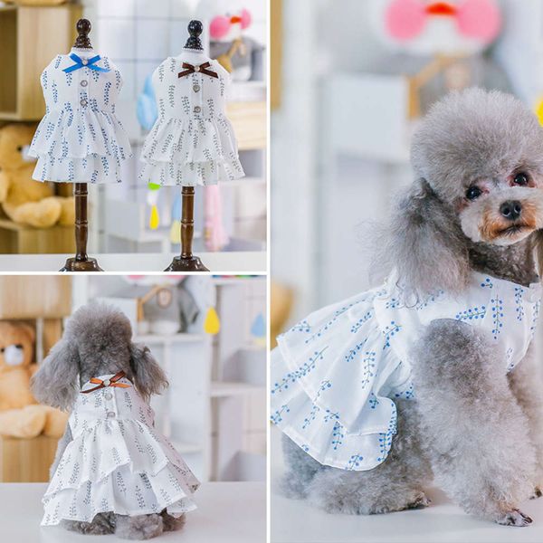 

princs lady dog pet skirt sweet cute teddy poodle drs
