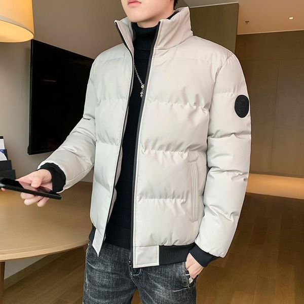 

men's down & parkas padded jacket 2021 stand-up collar thickened winter, Black