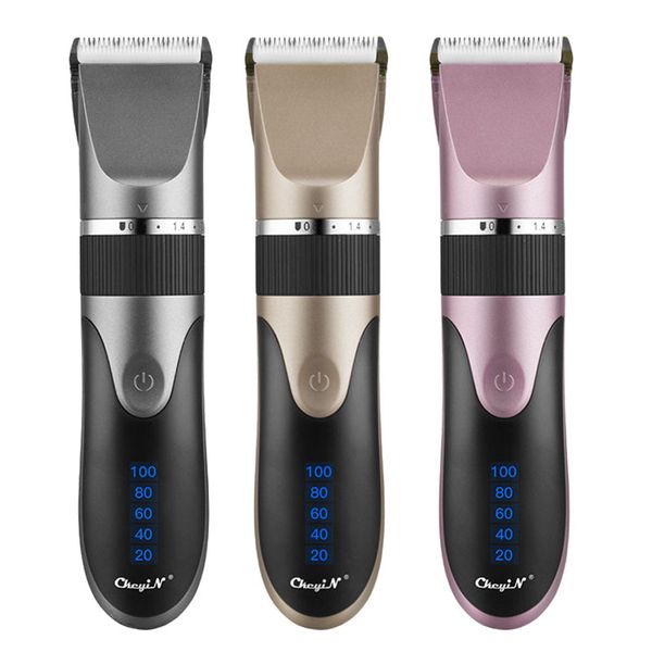 

professional hair trimmer electric men hair clipper low noise usb rechargeable haircut ceramic blade barber machine for kids