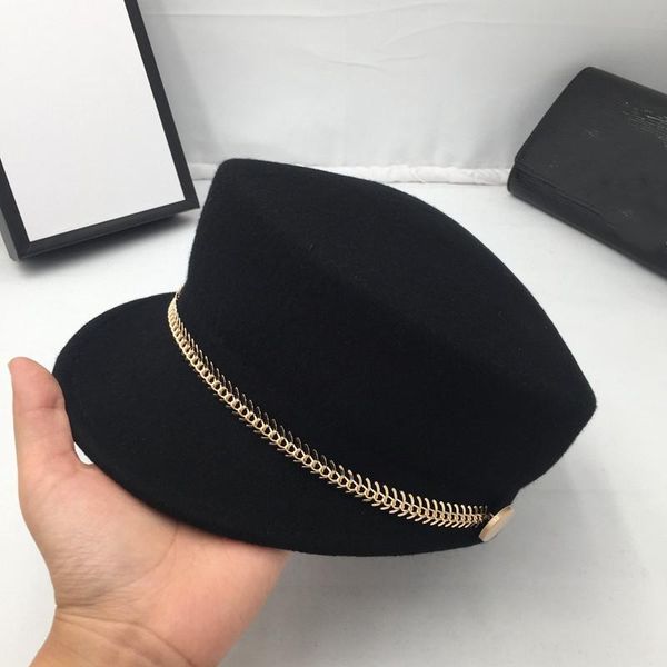 

visors hats for women and men the equestrian cap knights of autumn winter classic black cloth joker homburg mauny, Blue;gray