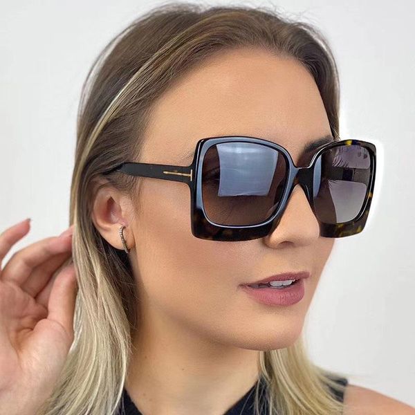 

sunglasses 2021 big-frame women's fashion online celebrity, White;black