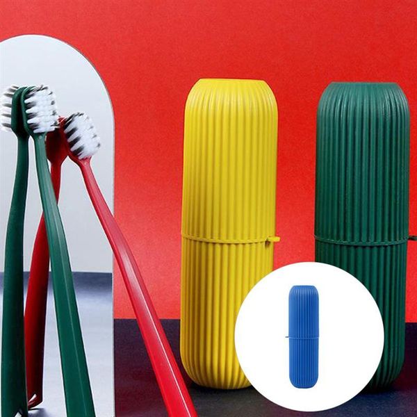 

1set portable tooth brush with box travel home cleaning teeth toothbrush