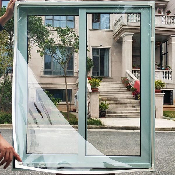 

window stickers winter magnetic insulation film indoor sealing heat films kit windproof dustproof and warm self-adhesive membrane