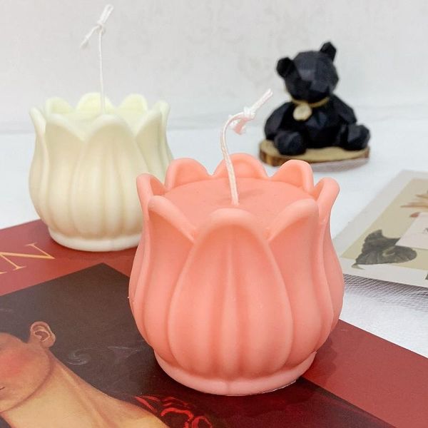

candles tulip flower candle christmas/wedding/party for home decoration scented girlfriend birthday present