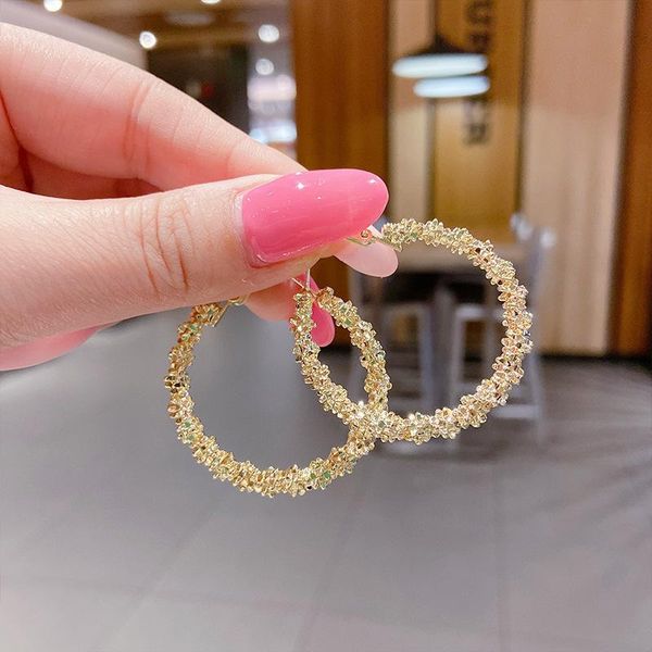 

dangle & chandelier ufly 43 styles earrings for women fashion jewelry geometric crystal heart stud 2021 trend, Silver