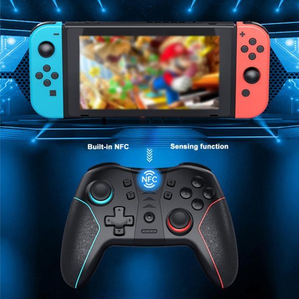 

game controllers & joysticks wireless gamepad for switch bluetooth-compatible macro programming six-axis vibration handle ns-switch