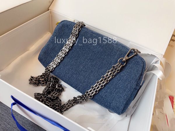

2021 monic vintage denim bag vintage atmosphere crossbody bag 1bd582