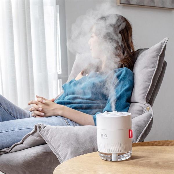 

fragrance lamps 1pc 500ml usb humidifier portable creative mist diffuser and desk light for office dormitory car at home