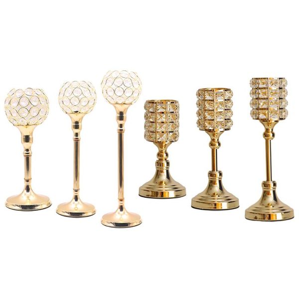 

candle holders modern crystal stand holder candlestick tealight party bedroom