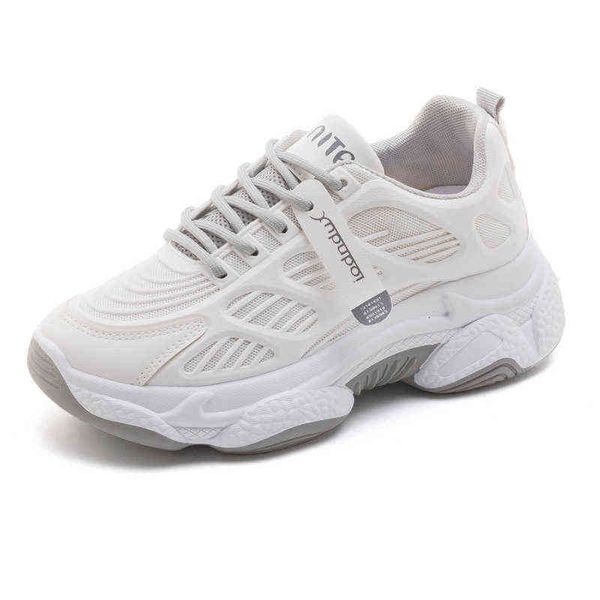 

daddy sho women's 2021 spring casual running student sports small white fashion