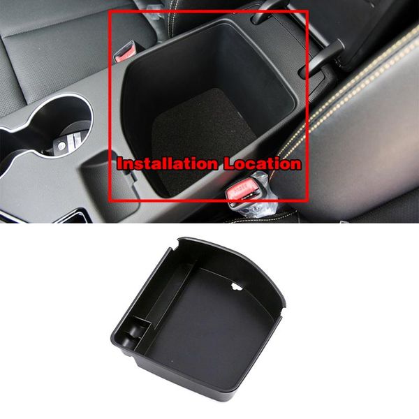

car organizer for kia kx7 2021-2021 central console armrest container storage box refit holder tray stowing tidying