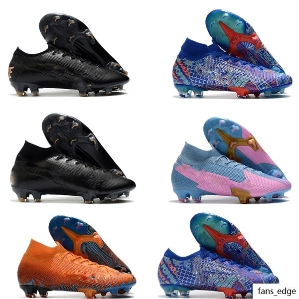 

women mens high low ankle football boots cr7 mercurial superfly 7 elite ag soccer shoes neymar acc superfly vii 360 ronaldo soccer cleats