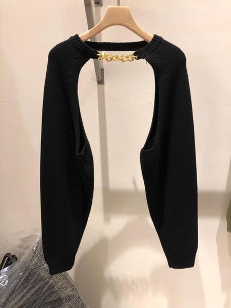 

women's sweaters arm warmer o-necked collar long sleeve knitting sweater femme turtleneck scarf pullovers high street ladies p24, White;black