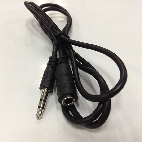 

1m stereo audio extension cable 3.5mm male to female by dhl fedex shipping