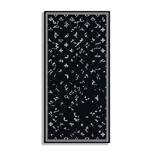 

classic letter pattern beach towels luxury modern design fashion bath towel