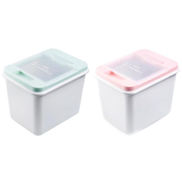 

10kg cereal dispenser storage box kitchen rice grain container organizer grain storage container jars