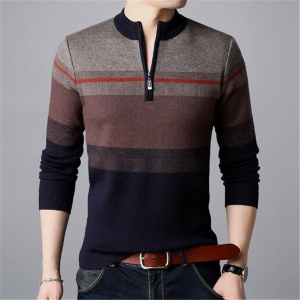 

casual men's autumn winter new fashion business matching sweater lk3v, White;black