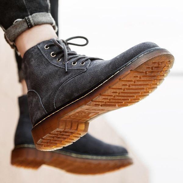 

boots spring big size highhigh formal chinese thick black comfortable mens official shoes tenis a designer men summer casual