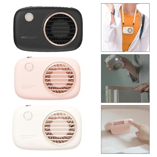 

electric fans portable fan cute camera shaped handhold mini air cooler small personal cooling tools for home office outdoor travel