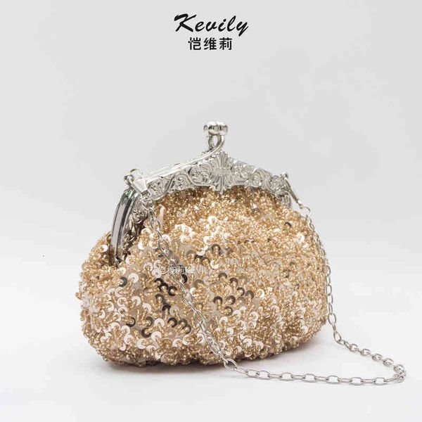 

kaiweili handmade pearl embroidery bag republic of china style cheongsam ball party sequin dinner