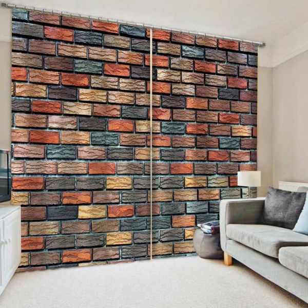 

curtain & drapes custom 3d wall decor curtains for living room bedroom window treament po printing blackout