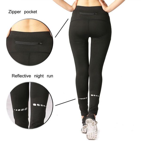 

2021 women pants sports leisure reflective running fitness pants yoga comfortable and versatile thin nine-point, White;red