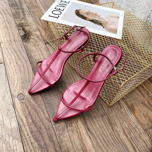 

slippers summer minimalist design fashion all-match flat sandals european and american model style women's shoes ol4c, Black