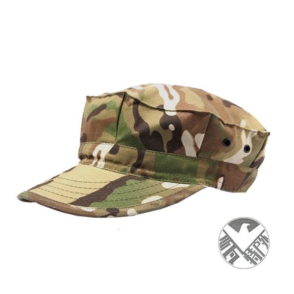 

marine corps camouflage flat outdoor camping octagonal cap