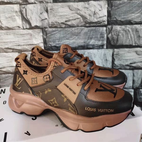 

luxury brand designer men women casual shoes sneakers oversize sneaker light rubber sole gglvlouisvittonyslvut