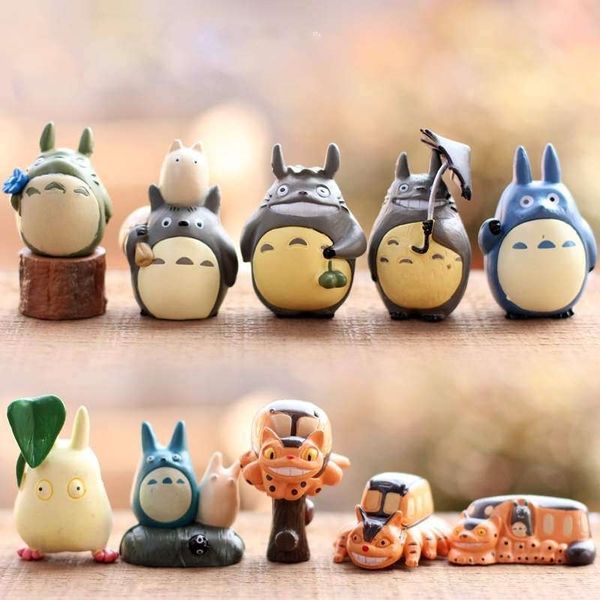 

animation doll collection hayao miyazaki classic car handmade male and female chinchilla ornaments