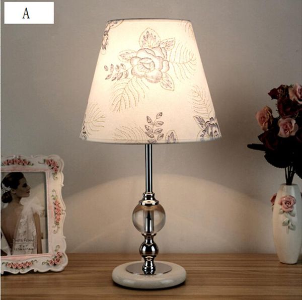 

table lamps modern white marble lamp luxury bedside light