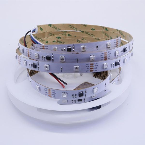 

strips sm16511 12v 30leds 5m 16.7 ft digital led tape dmx strip