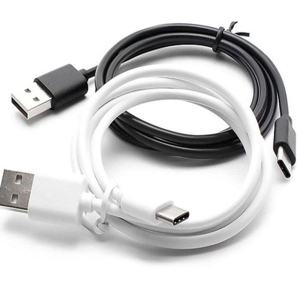 1M 2A Tipo-C Cables Sincronização de Sincronização de Cabo rápido de carga rápida para Samsung Huawei MacBook LG