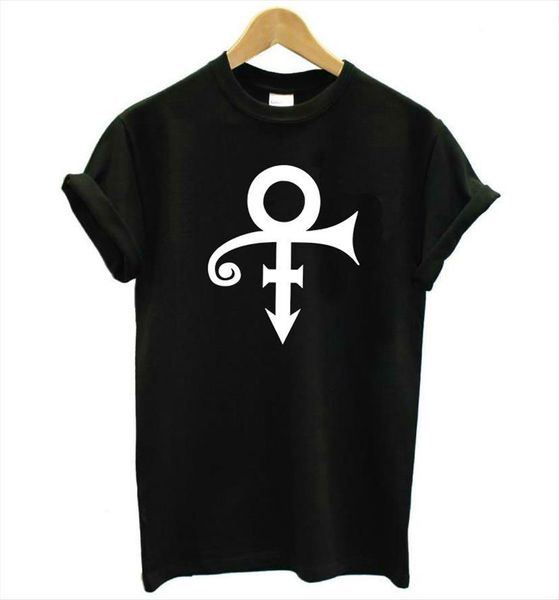 

prince love symbol print women t shirt cotton casual funny tee hipster drop ship z 865, White
